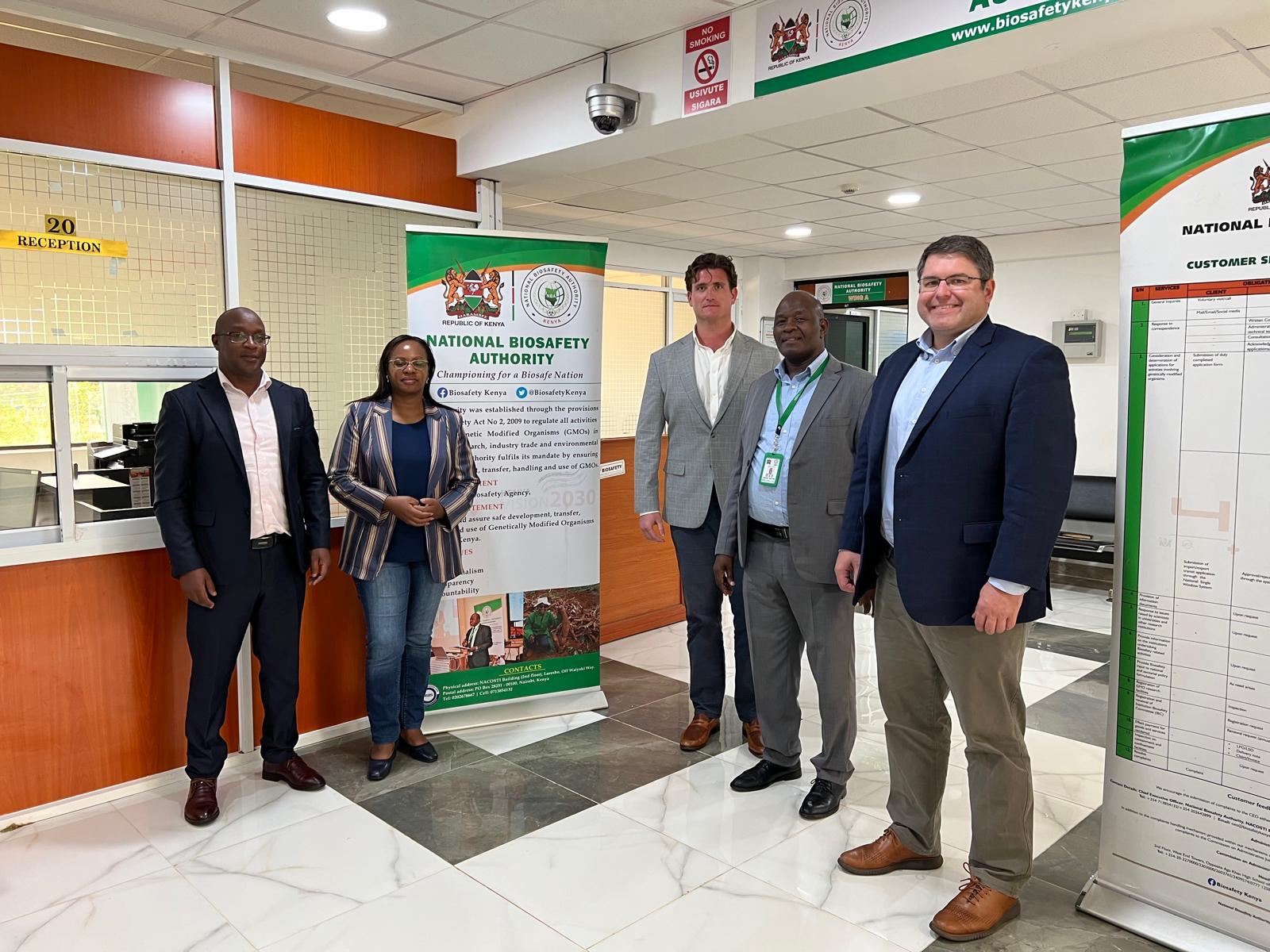 Photo Of The Week: Council Staff Discuss Biotech Imports In Kenya