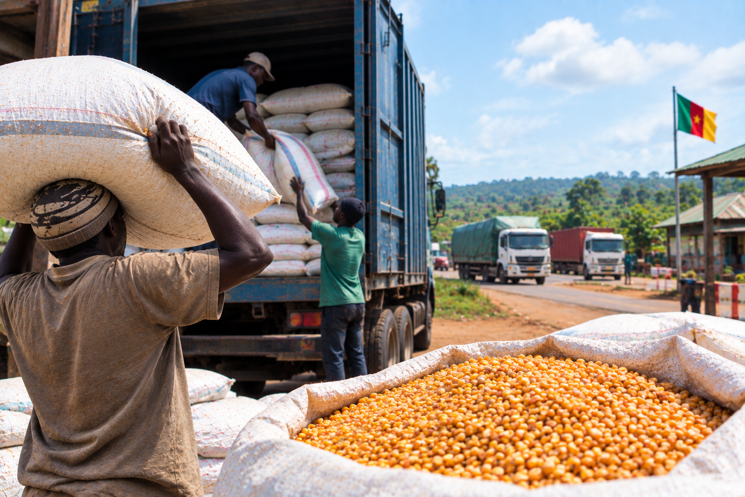 Cameroon Corn Import Policy Under Review Amid Cross-Border Outflows